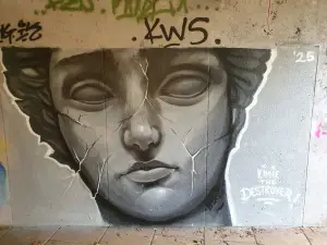 Annelies 03 Graffiti grieks